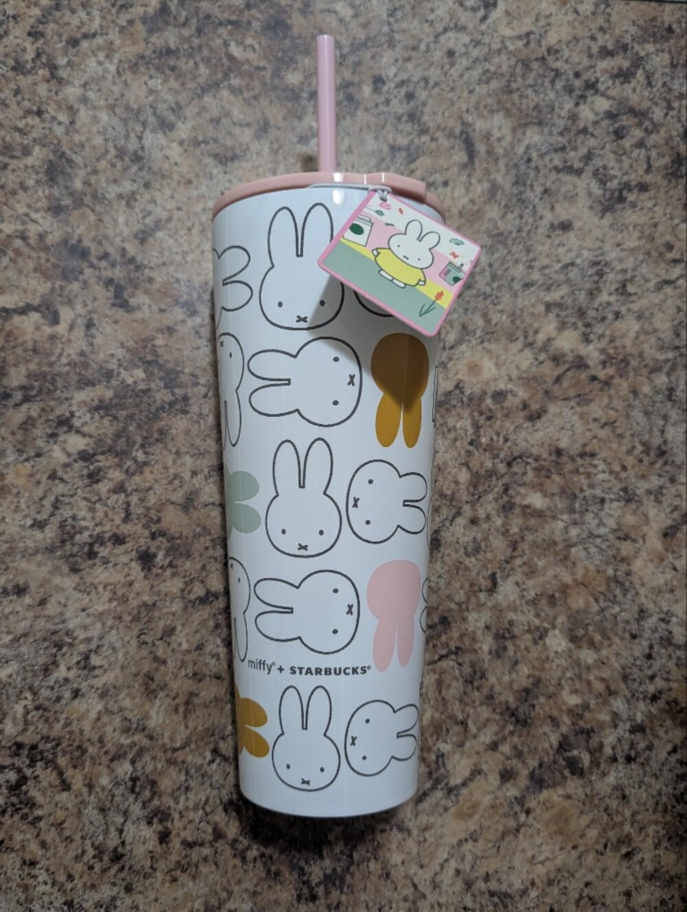 Starbucks Miffy 2026 Stainless Steel Cold Cup Tumbler